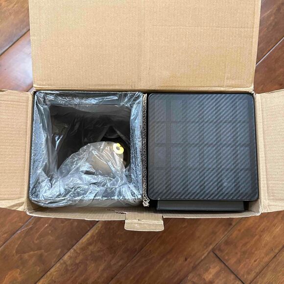 New Brimmel Waterproof Motion Sensor Solar Modern Outdoor Wall Light x2 - Picture 9 of 10